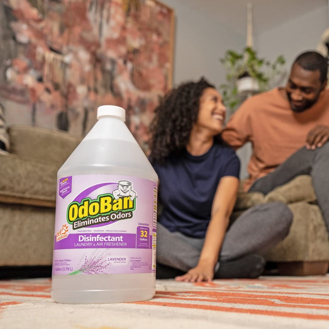 image:imageOdoBan Disinfectant Concentrate and Odor Eliminator 1 Gallon Citrus ScentPurple
