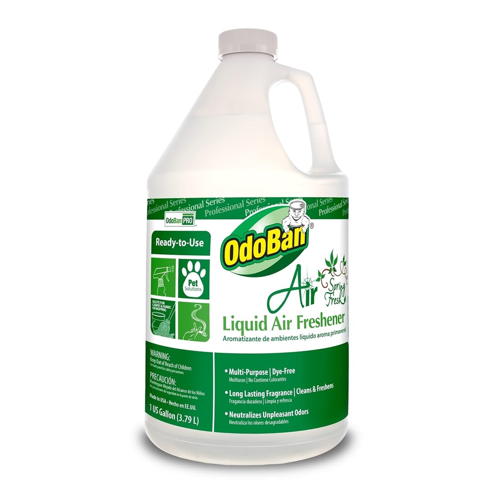 image:imageOdoBan 977462G RTU Air Spring Fresh Liquid Air Freshener 1 Gallon Bottle
