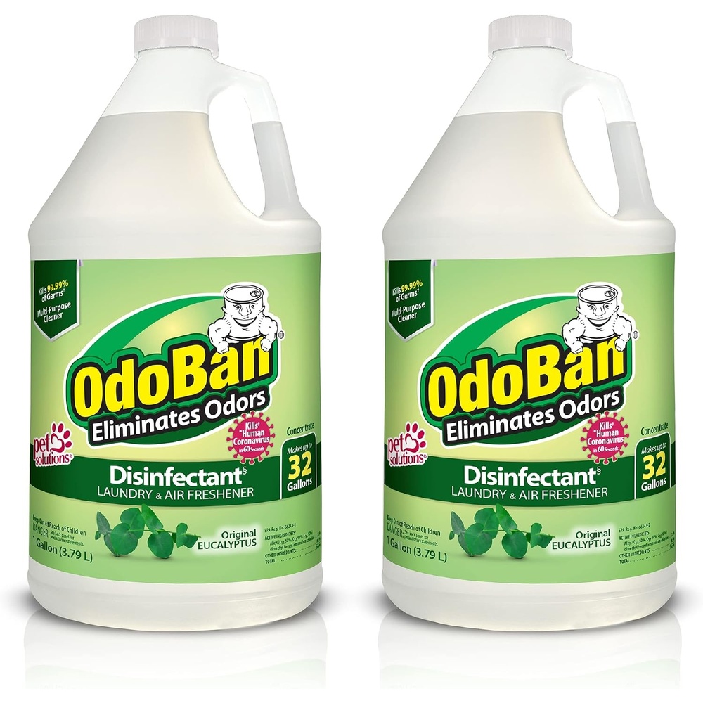 image:imageOdoBan Disinfectant Concentrate and Odor Eliminator 1 Gallon Fresh Linen Scent2 Gallons