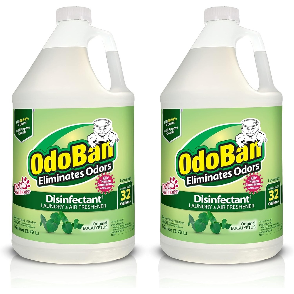 image:imageOdoBan Disinfectant Concentrate and Odor Eliminator 2 Gallons Original Eucalyptus Scent