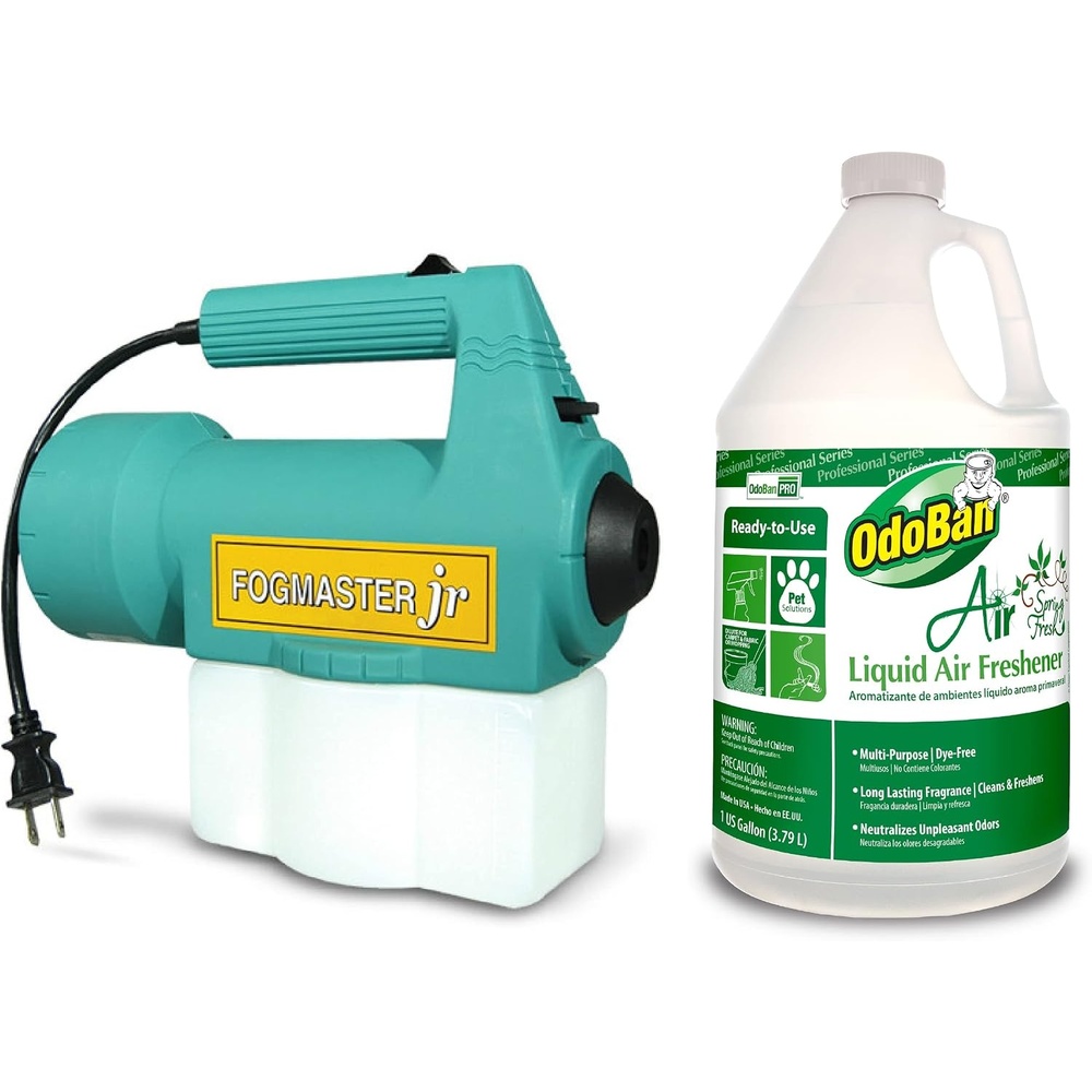 image:imageOdoBan Fogmaster Jr Electric Handheld Fogger and Liquid Air Freshener 1 Gallon Cherry ScentSpring Fresh