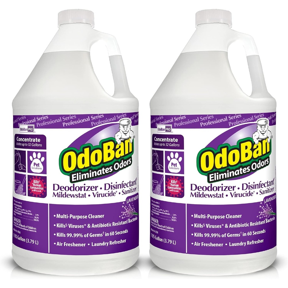 image:imageOdoBan Professional Disinfectant and Odor Eliminator Concentrate Made in the USA Original Eucalyptus Scent 1 GallonLavender