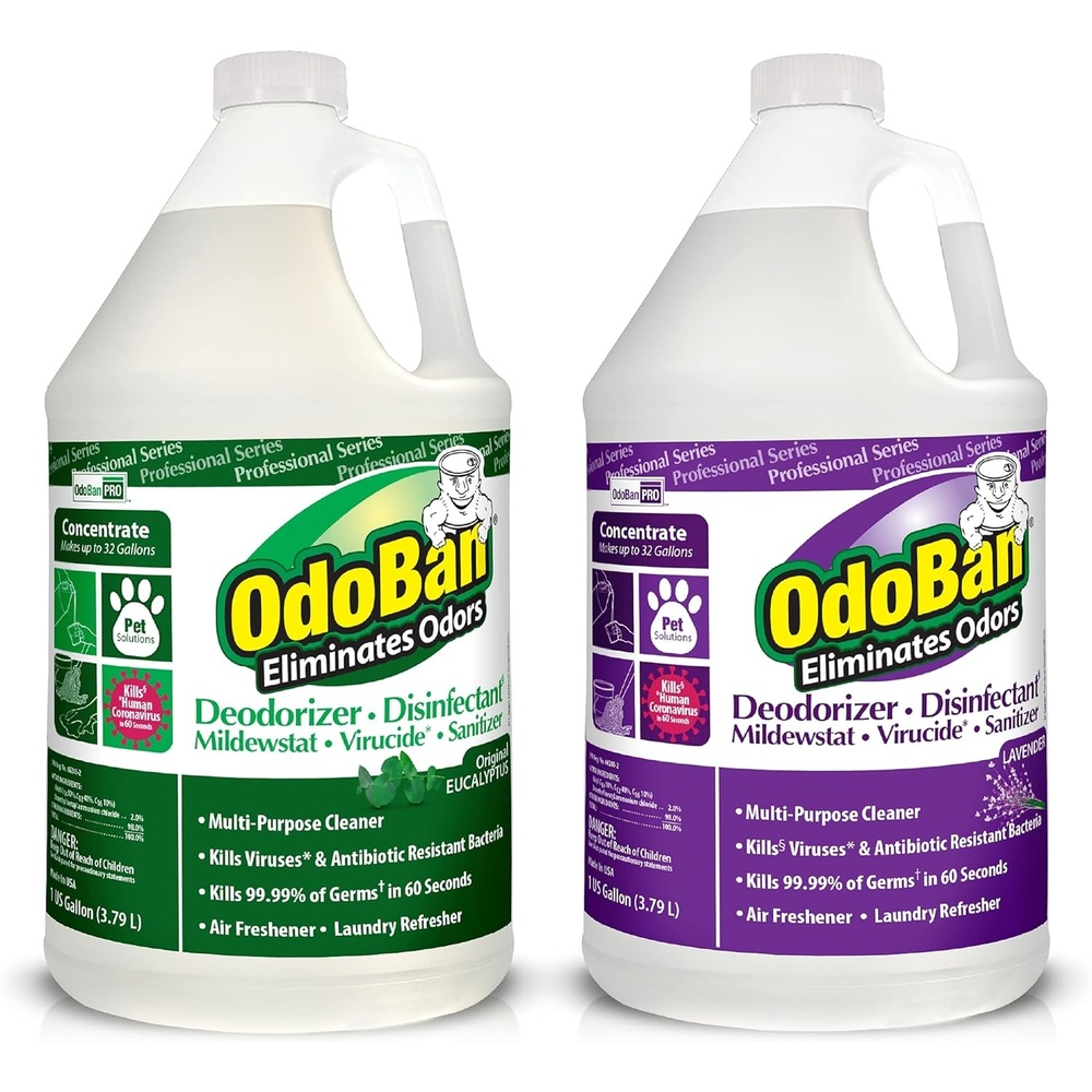 image:imageOdoBan Professional Disinfectant and Odor Eliminator Concentrate Made in the USA Original Eucalyptus Scent 1 GallonVariety