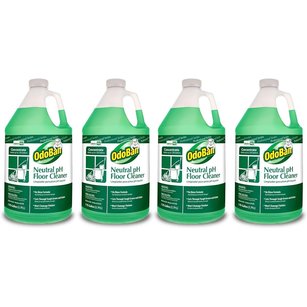 image:imageOdoBan Professional Series Neutral pH No Rinse Floor Cleaner Concentrate Made in the USA 4 Gallons