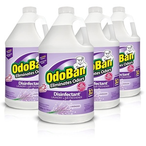 OdoBan Disinfectant Concentrate and Odor Eliminator, 1 Gallon, Citrus Scent(Purple)