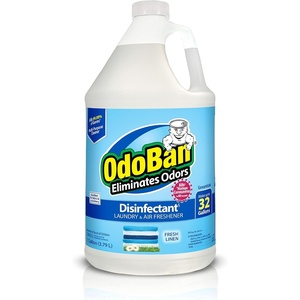 OdoBan Disinfectant Concentrate and Odor Eliminator, 1 Gallon, Fresh Linen Scent(128 Fl Oz (Pack of 1))