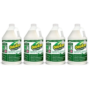OdoBan Professional Disinfectant and Odor Eliminator Concentrate, Made in the USA, Original Eucalyptus Scent, 1 Gallon(Eucalyptus)