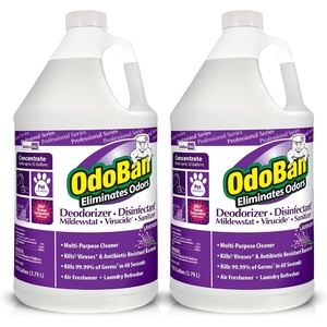 OdoBan Professional Disinfectant and Odor Eliminator Concentrate, Made in the USA, Original Eucalyptus Scent, 1 Gallon(Lavender)