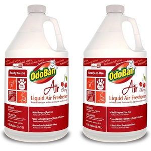 OdoBan Professional Series Ready-to-Use Air Lavender Liquid Air Freshener, Made in the USA, Lavender Scent, 1 Gallon(Cherry)